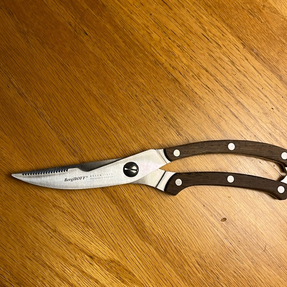 BergHOFF Rosewood 10” Stainless Steel Poultry Shears